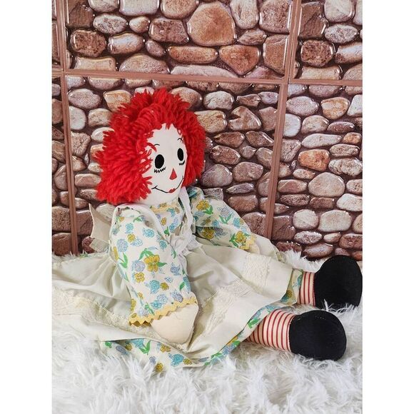 Vintage 1977 Handmade Raggedy Ann #B4 - Picture 4 of 11